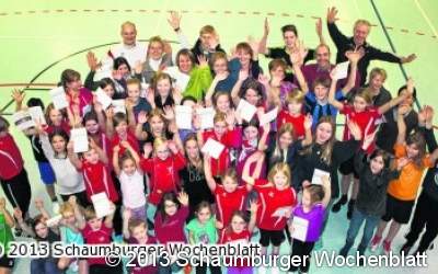 Die TWG nimmt 76 Sportabzeichen ab