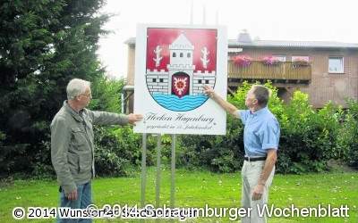 Anlieger sorgen für Wappen