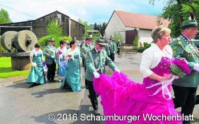 Vorsitzender als Schleppenträger