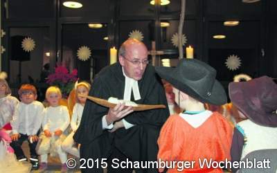 Weihnachtsandacht in der Kita