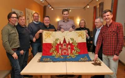 Historische Flagge kehrt zum Schützenfest zurück
