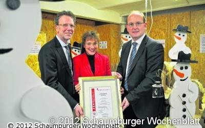 Zertifizierung sichert Fortbestand der Arbeit in der Jugendwerkstatt Hülshagen