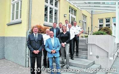 Polizeipräsident Lühring besucht Polizeikommissariat in Bückeburg
