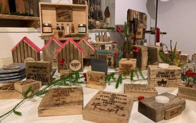 Weihnachtsgedöns im Schmetterlingspark