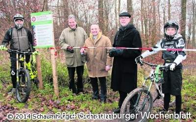 Mountainbiker haben freie Bahn im Deister