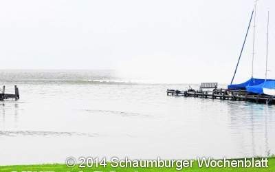 Naturphänomen über dem Steinhuder Meer
