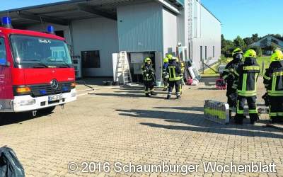 Feuer in Absauganlage