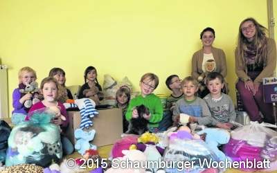 Kinder spenden 
