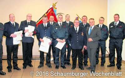 Jahresdienstversammlung der Feuerwehr