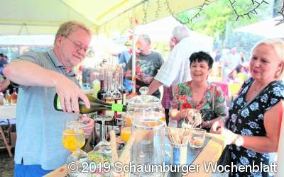 Wohlfühlen bei Wein, Musik und Leckereien