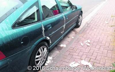 Ungewöhnlicher Schaden