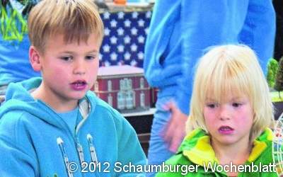 Sogar der winzige Torgriff bewegt sich