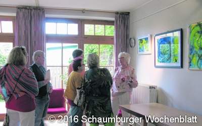 Von der Kreuzfahrt direkt zur Ausstellung in der Begegnungsstätte in Bückeburg