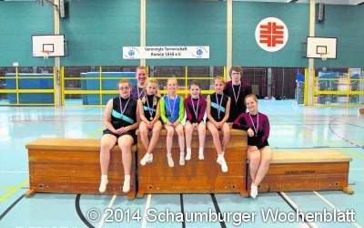 Vier Treppchenplätze für die VTR-Trampoliner