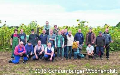 Stoppeln für eine gesunde Beute, Treckerclub lädt zum Kartoffelfest
