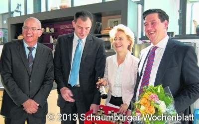 Arbeitsministerin besucht Bückeburger Vorzeigebetrieb