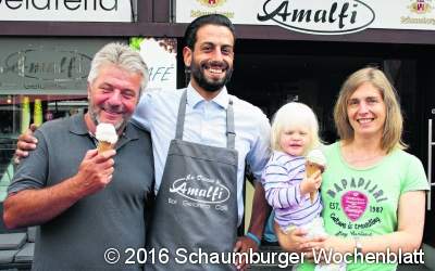Zum Dank ein leckeres Eis
