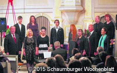 Amerikanische Weihnacht in Luthe