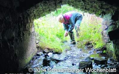 Umfangreiche Grabungen in Priors Garten
