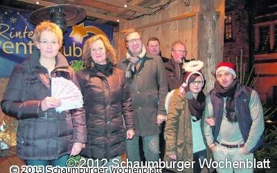 Glückliche Gesichter bei der Ziehung der Gewinner