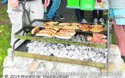 Grill nach Abkühlen am Graben vermisst