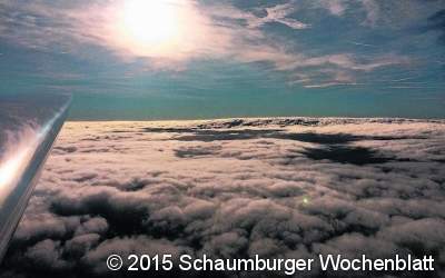 Segelflieger nutzen spektakuläre Flugwetterlage am Bückeberg