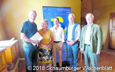 Rotarier begeben sich auf die Spur von Bienen