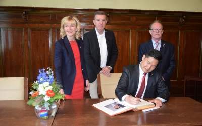 US-Generalkonsul zu Gast im Rathaus