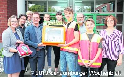 Lebensrettendes Gerät für die IGS Stadthagen