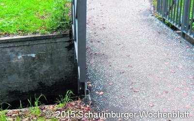 Brücke am Stadtwall sorgt für Unmut