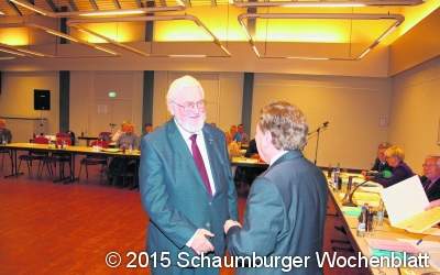 Siegfried Kröning erhält Goldenen Ehrenring