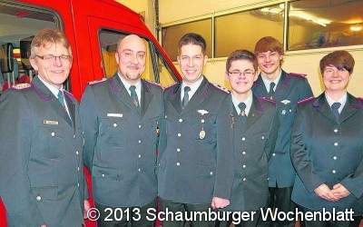 Hohe Ehrungen in der Feuerwehr Hohnhorst