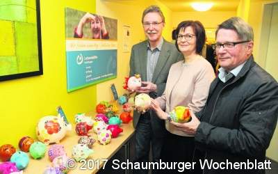 Sparschweinchen warten noch auf Paten