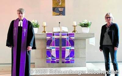 Neues Parament für
die Erlöser Kirche