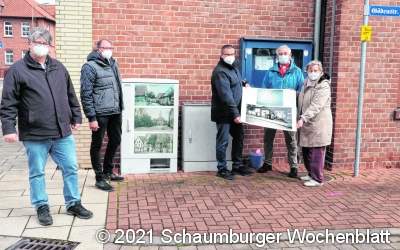 Stromkästen
verschönert