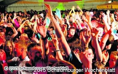 Zwei große Zelt- Partys in Lauenhagen