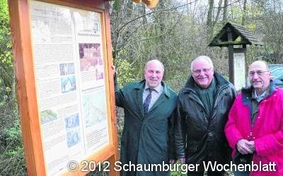 Neue Tafel macht Lust auf eine Wanderung