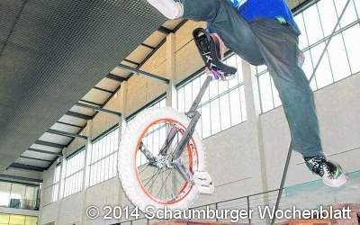 Einradtage im Hangar