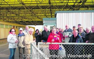 Kontrollgarage und Leibesvisitation
