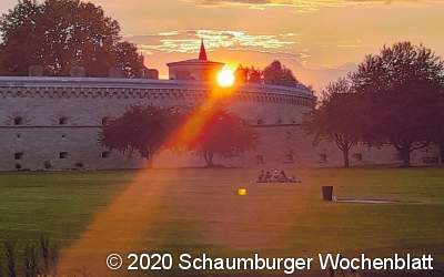 Der Klenzepark in Ingolstadt i...