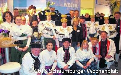 Schaumburger zeigen in der Hauptstadt Tracht