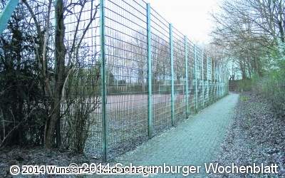 Der veraltete Bolzplatz soll bestehen bleiben