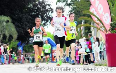 Schuhe an für die Schaumburger Laufserie