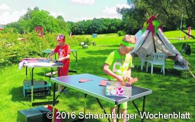 Wildwest im Freibad