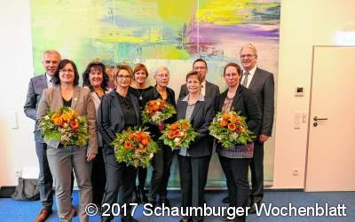Volksbank in Schaumburg gratuliert Jubilaren