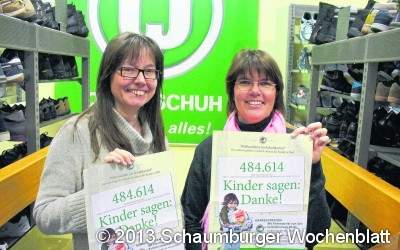 Regionales Dankestreffen der Päckchenpacker