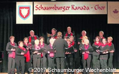 Der Schaumburger Kanada-Chor begleitet bis zum Sonnenaufgang