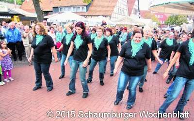 Die SC-Linedancer treten beim Fischtival auf