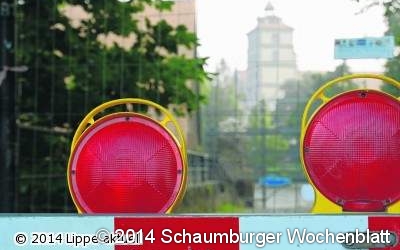 Schäfertorbrücke komplett gesperrt