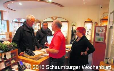 Die Fachgeschäfte  werden gern besucht